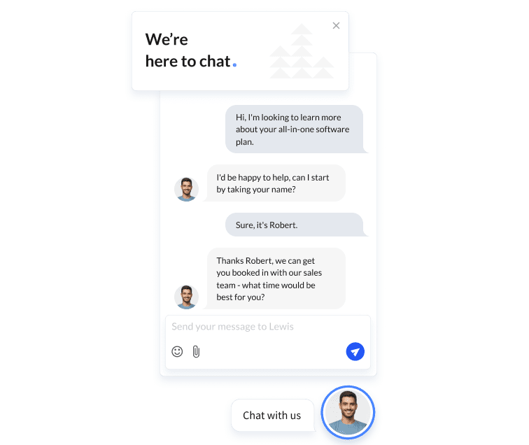 HS chatsupport screen