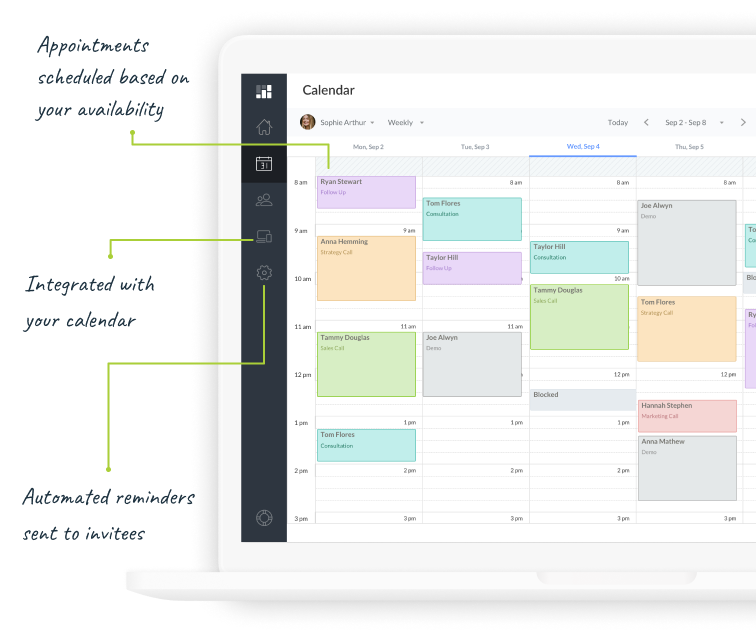 HS desktop app screen